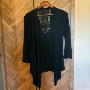 Cable Gauge Cardigan Size L